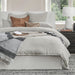 Classic Home Furniture - Cardiff Gray King Duvet - V250177 - GreatFurnitureDeal