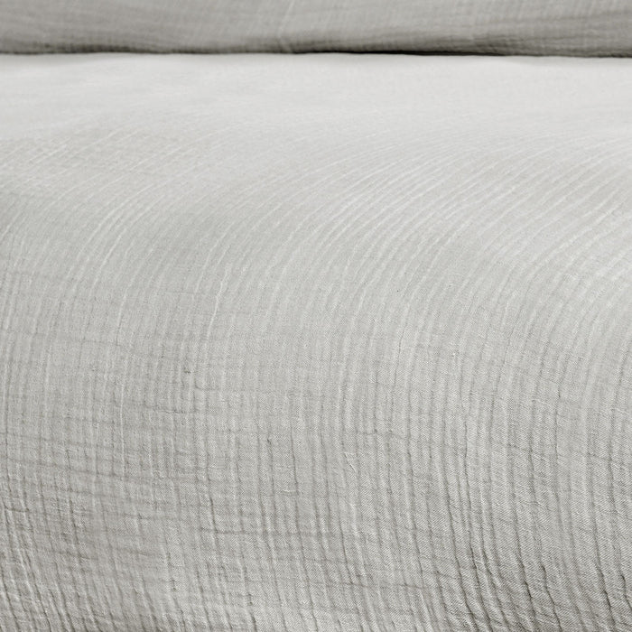 Villa By Classic Home - Cardiff Gray Queen Duvet - V250178 - GreatFurnitureDeal