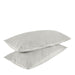 Villa By Classic Home - Cardiff Gray King Sham -Set of 2- V250180 - GreatFurnitureDeal