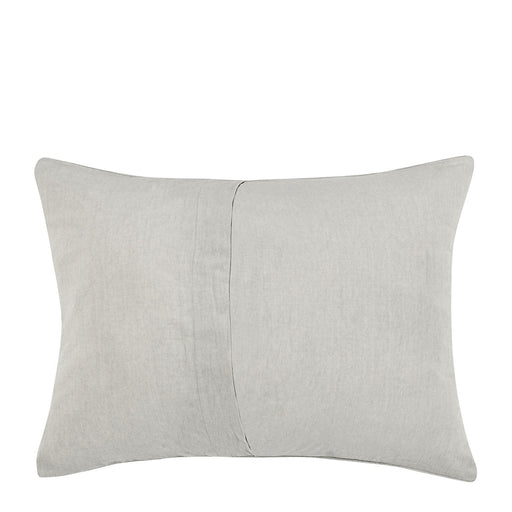 Villa By Classic Home - Cardiff Gray Standard Sham - Set of 2 - V250181 - GreatFurnitureDeal