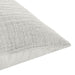 Villa By Classic Home - Cardiff Gray Standard Sham - Set of 2 - V250181 - GreatFurnitureDeal