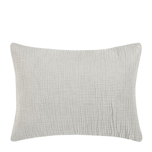 Villa By Classic Home - Cardiff Gray Standard Sham - Set of 2 - V250181 - GreatFurnitureDeal