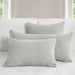 Villa By Classic Home - Cardiff Gray Standard Sham - Set of 2 - V250181 - GreatFurnitureDeal