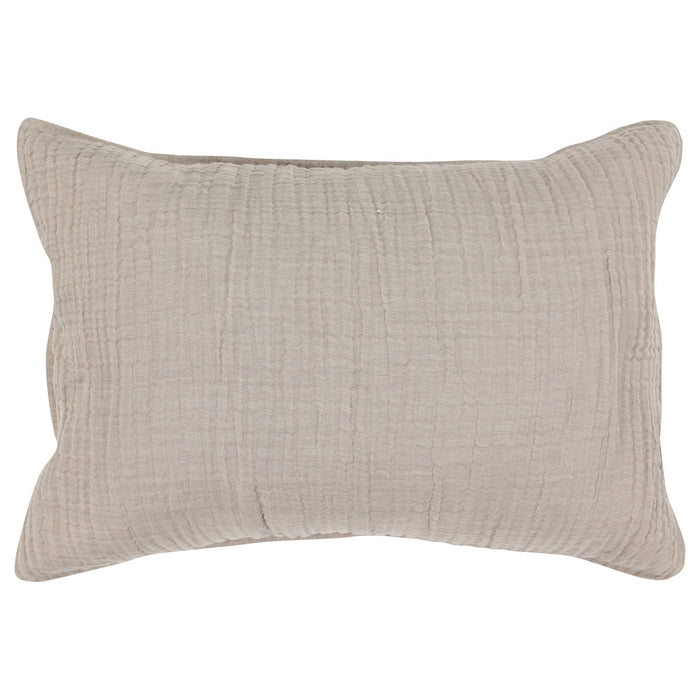 Villa By Classic Home - Cardiff Natural Euro Sham -Set of 2- V250186 - GreatFurnitureDeal