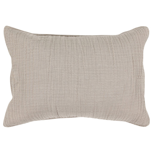 Villa By Classic Home - Cardiff Natural King Sham -Set of 2- V250187 - GreatFurnitureDeal