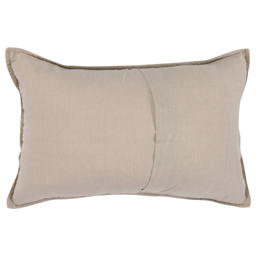 Villa By Classic Home - Cardiff Natural Standard Sham - Set of 2 - V250188 - GreatFurnitureDeal