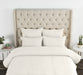 Classic Home Furniture - Danica Bone King Quilt - V260000 - GreatFurnitureDeal