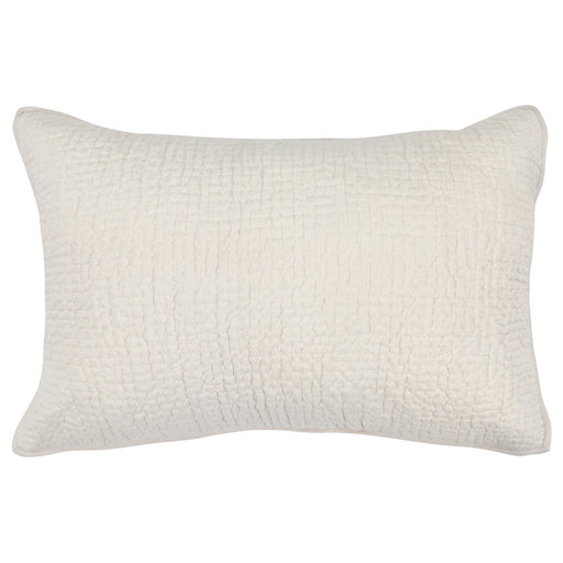 Villa By Classic Home - Danica Bone Standard Sham - Set of 2 - V260004 - GreatFurnitureDeal