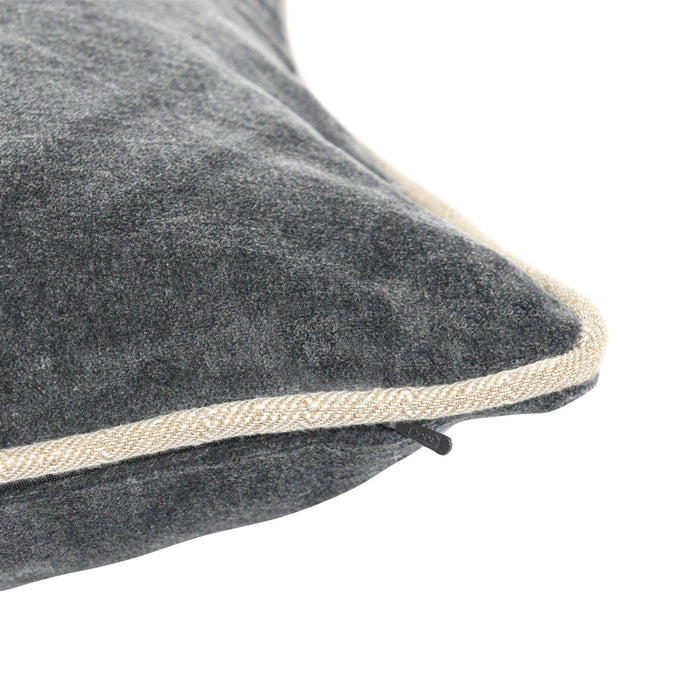 Classic Home - SLD Heirloom Velvet Stone Gray 12x16 -Set of 2- V270007 - GreatFurnitureDeal