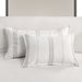 Classic Home Furniture - Jayson Gray Stripe Linen Cashmere Standard Sham - Set of 2 - V270016 - GreatFurnitureDeal