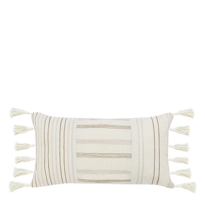 Villa By Classic Home - ST Apana Pillows Ivory/Natural (Set of 2) - V280007 - GreatFurnitureDeal