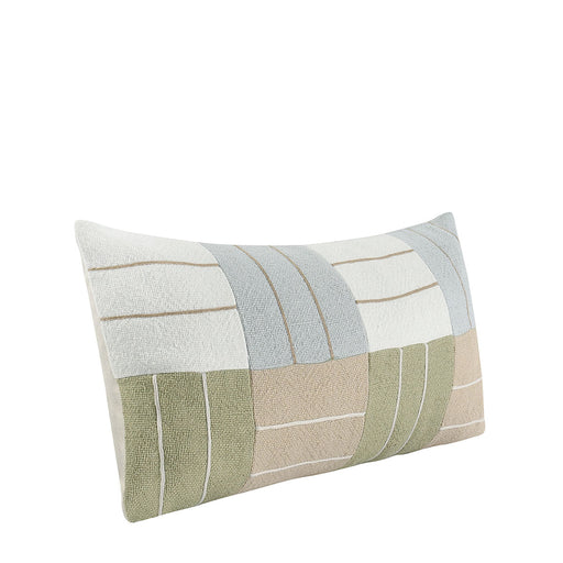 Villa By Classic Home - ST Niya Pillows Wheat Green Multi (Set of 2) - V280015 - GreatFurnitureDeal