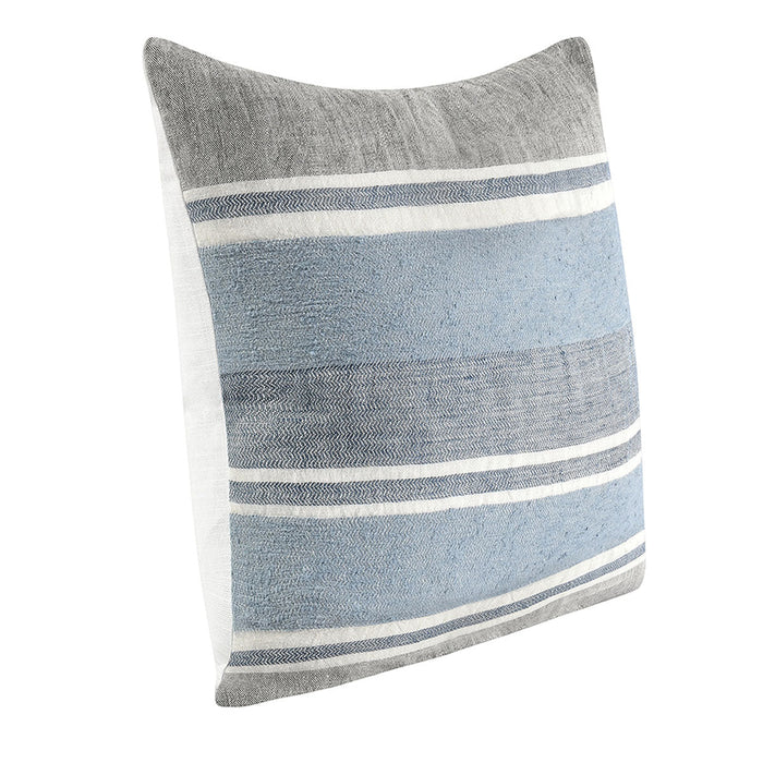 Villa By Classic Home - ST Lima Pillows Capri Blue/Dark Gray (Set of 2) - V280016 - GreatFurnitureDeal
