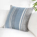 Villa By Classic Home - ST Lima Pillows Capri Blue/Dark Gray (Set of 2) - V280016 - GreatFurnitureDeal