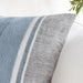 Villa By Classic Home - ST Lima Pillows Capri Blue/Dark Gray (Set of 2) - V280016 - GreatFurnitureDeal