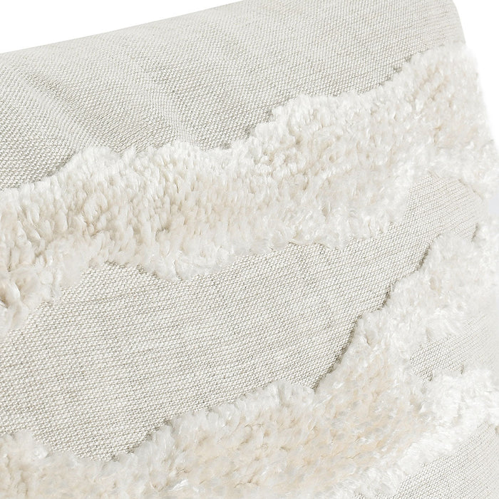 Villa By Classic Home - ST Passage Pillows Ivory (Set of 2) - V280023 - GreatFurnitureDeal