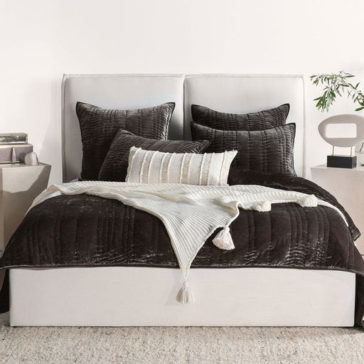 Villa By Classic Home - Seville Sable Queen Duvet - V280034 - GreatFurnitureDeal