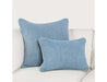 Villa By Classic Home - SLD Sava Capri Blue 14x20 Pillows (Set of 2) - V280051 - GreatFurnitureDeal