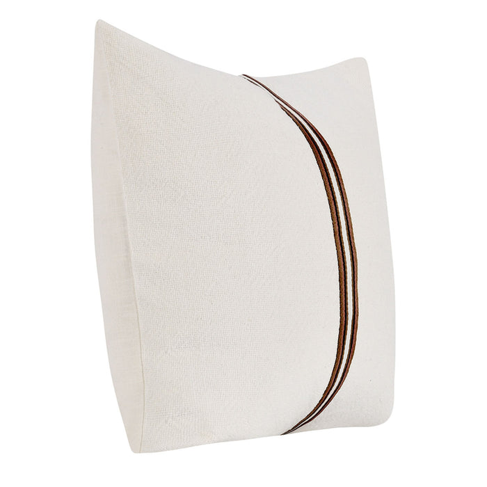 Classic Home Furniture - TL Ralph Pillows in Ivory/Sangria Red (Set of 2) - V280062