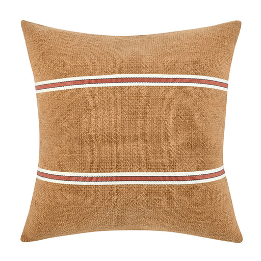 Villa By Classic Home - TL Pryce Pillows Chestnut Brown/ Terracotta (Set of 2) - V280064 - GreatFurnitureDeal