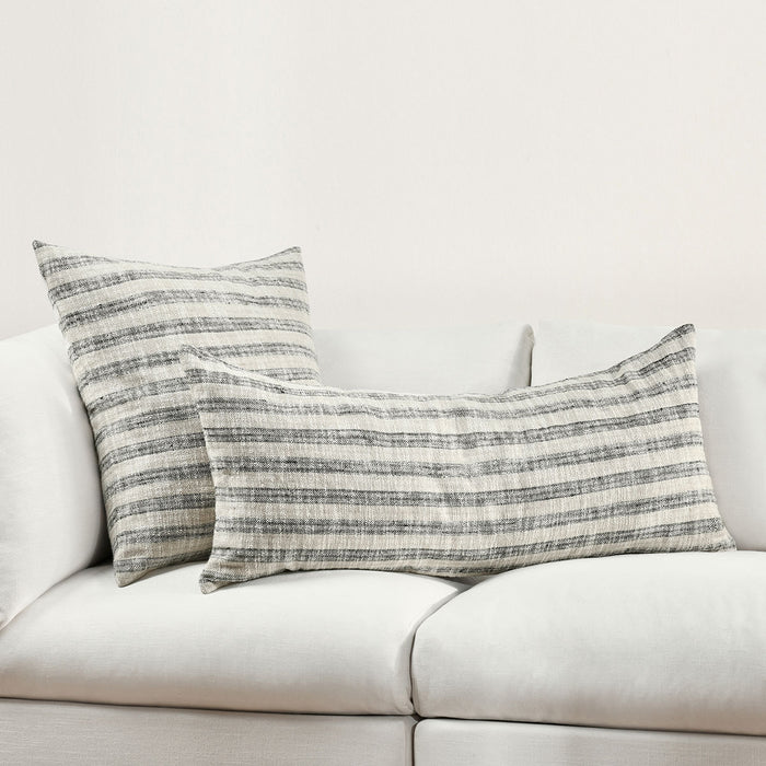 Classic Home Furniture - TL Linna Pillows Natural/Black (Set of 2) - V280073 - GreatFurnitureDeal