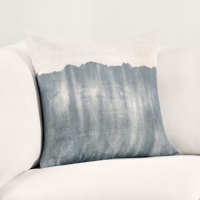 Classic Home Furniture - TL Cora 20x20 Pillows Natural/Denim Blue (Set of 2) - V280074 - GreatFurnitureDeal