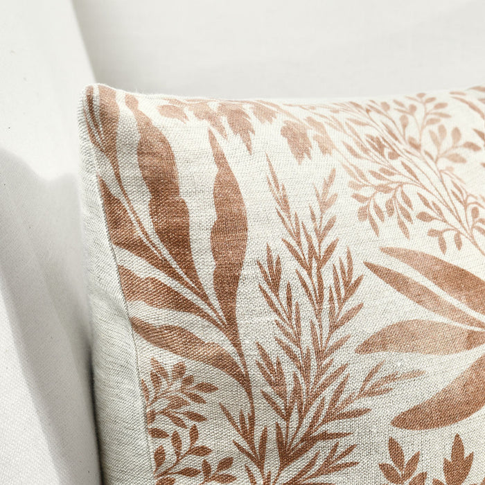 Villa By Classic Home - TL Mulberry 14x26 Pillows Chestnut Brown 14X26 (Set of 2) - V280076 - GreatFurnitureDeal