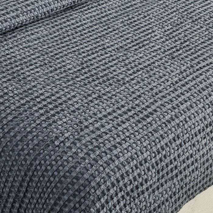 Villa By Classic Home - Colmar Marina Blue King Quilt - V280100 - GreatFurnitureDeal