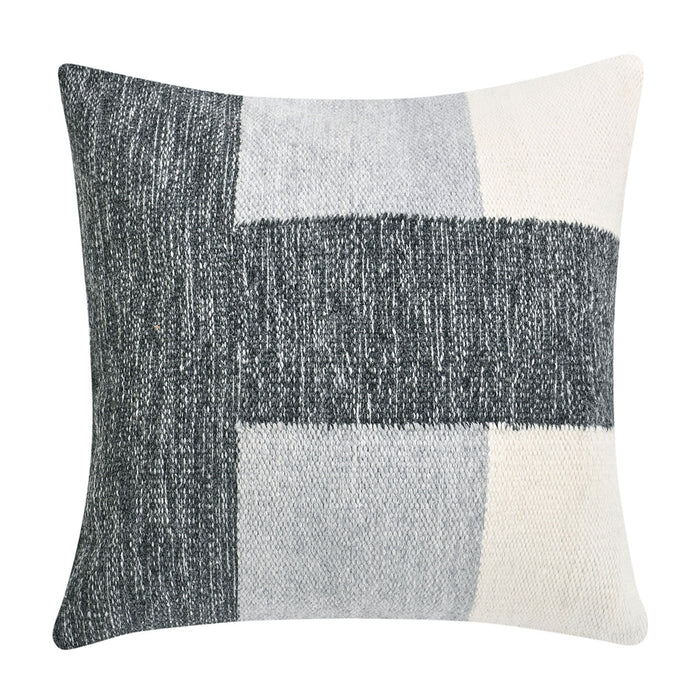 Classic Home Furniture - VC Kass Multiple Sizes Pillows 22X22 in Charcoal/Ivory (Set of 2) - V280105