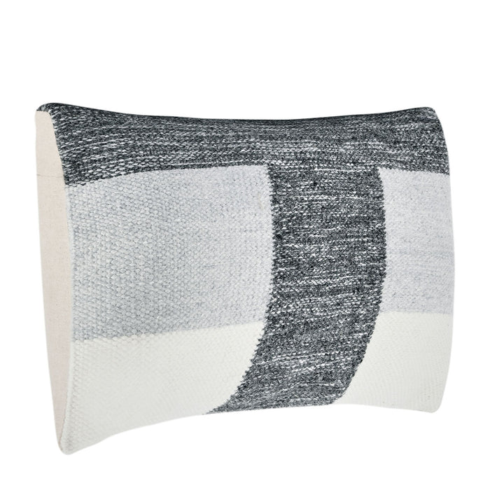 Classic Home Furniture - VC Kass Multiple Sizes Pillows 14X26 in Charcoal/Ivory (Set of 2) - V280106