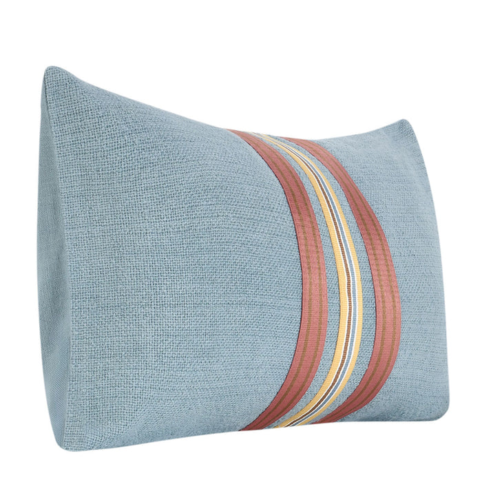 Villa By Classic Home - BW Breton Pillows Blue Multi (Set of 2) - V290116 - GreatFurnitureDeal