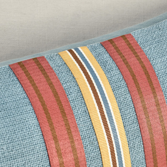 Villa By Classic Home - BW Breton Pillows Blue Multi (Set of 2) - V290116 - GreatFurnitureDeal