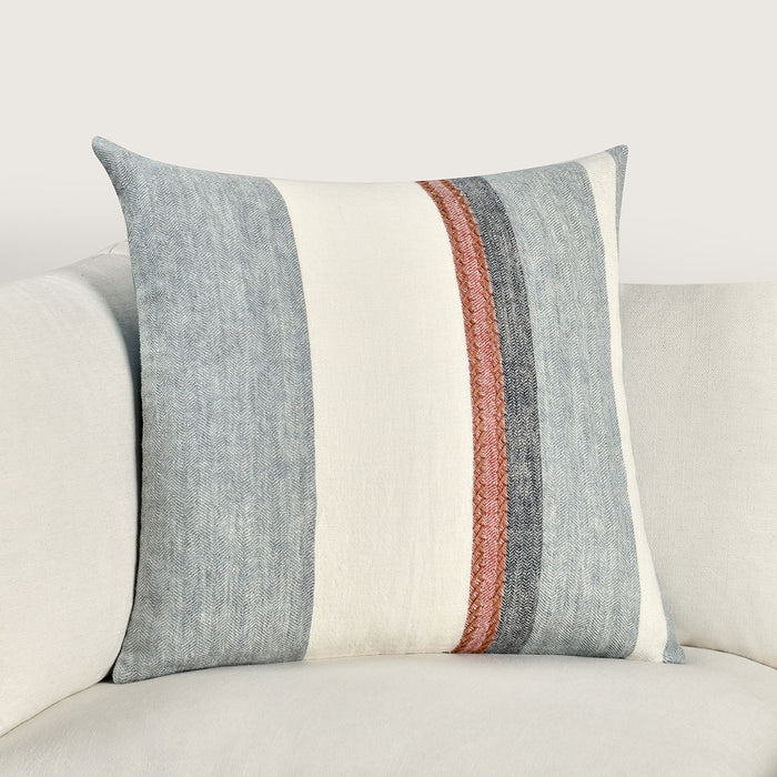 Classic Home Furniture - BW Taylor Blue Multi Pillows 22X22 (Set of 2) - V290118 - GreatFurnitureDeal