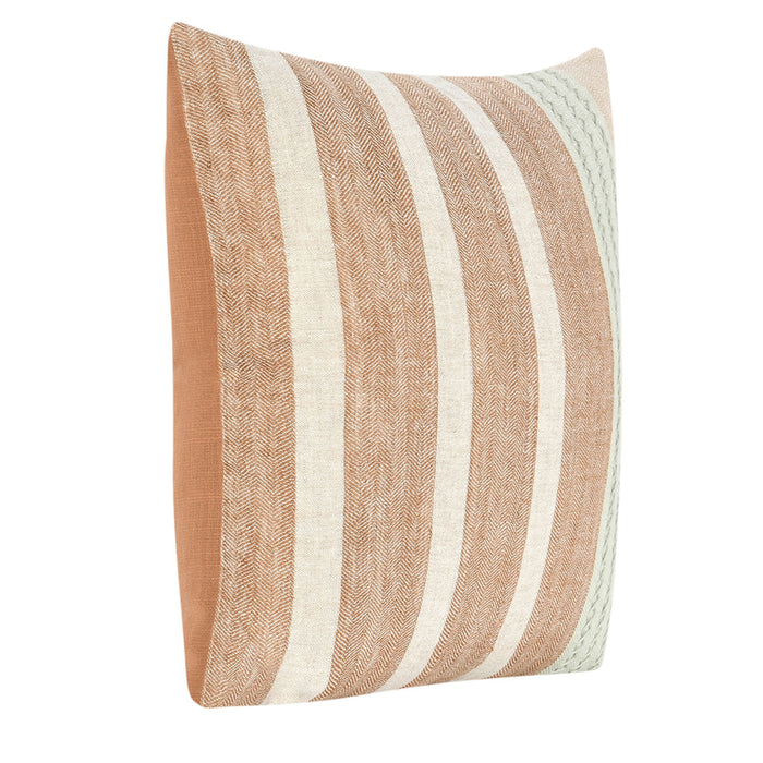 Villa By Classic Home - Bw Sherry Hazel/ Natural 22X22 Pillow - Set of 2 - V290125 - GreatFurnitureDeal