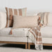 Villa By Classic Home - Bw Sherry Hazel/ Natural 22X22 Pillow - Set of 2 - V290125 - GreatFurnitureDeal