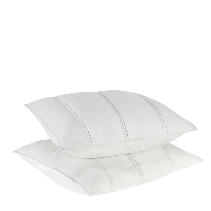 Villa By Classic Home - Rowen Sham Pillows Cloud Euro (Set of 2) - V290148 - GreatFurnitureDeal
