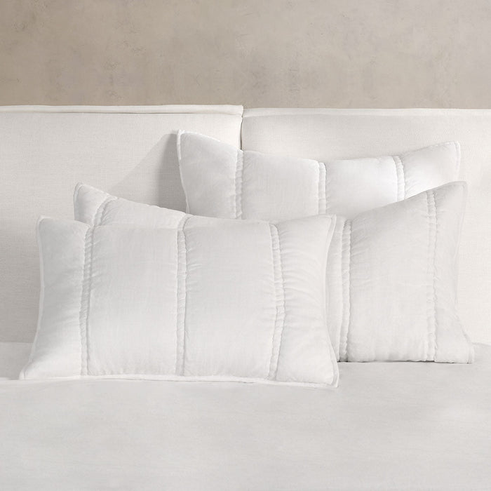 Villa By Classic Home - Rowen Sham Pillows Cloud Euro (Set of 2) - V290148 - GreatFurnitureDeal