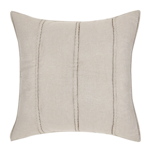 Villa By Classic Home - Rowen Taupe Euro Sham -Set of 2- V290153 - GreatFurnitureDeal
