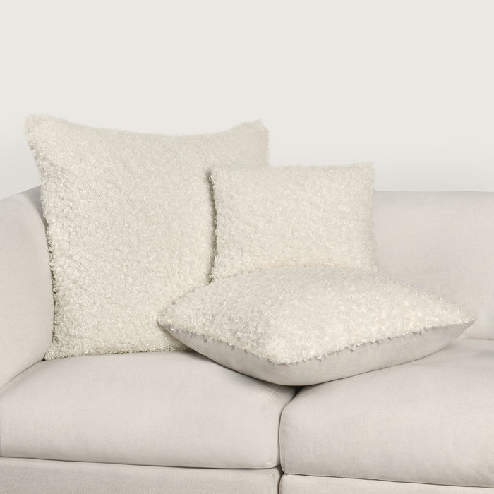 Villa By Classic Home - RN CARTERS IVORY 22X22 Pillow - Set of 2 - V290172 - GreatFurnitureDeal
