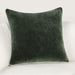 Villa By Classic Home - Sld Heirloom Velvet Forest Green 22X22 Pillow - Set of 2 - V290176 - GreatFurnitureDeal