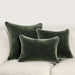 Villa By Classic Home - Sld Heirloom Velvet Forest Green 22X22 Pillow - Set of 2 - V290176 - GreatFurnitureDeal