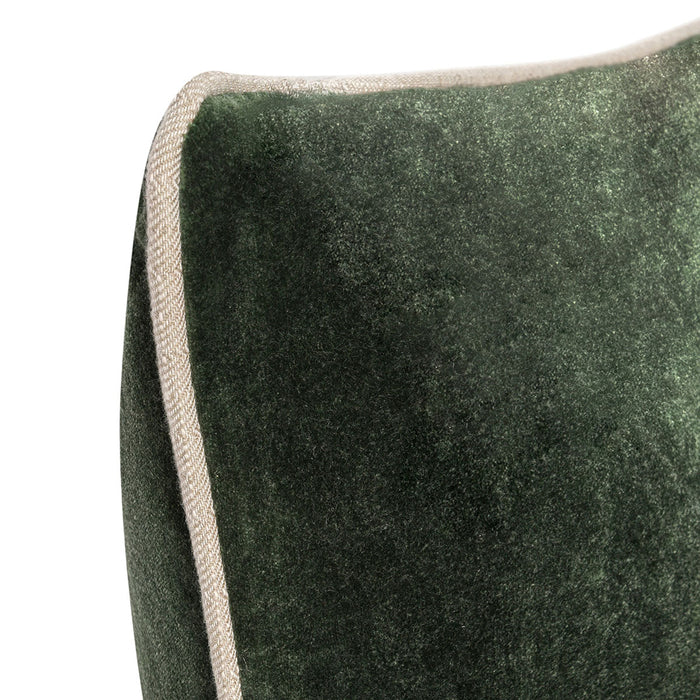 Villa By Classic Home - Sld Heirloom Velvet Forest Green 18X18 Pillow - Set of 2 - V290177 - GreatFurnitureDeal