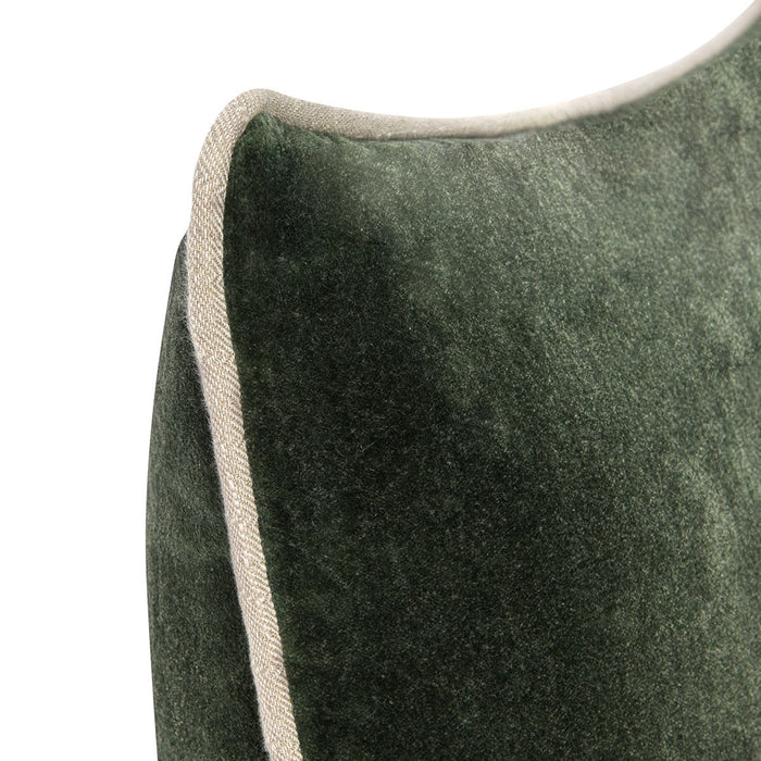 Villa By Classic Home - Sld Heirloom Velvet Forest Green 14X20 Pillow - Set of 2 - V290178 - GreatFurnitureDeal