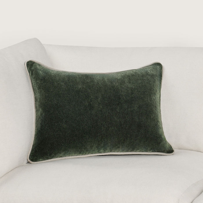 Classic Home Furniture - Sld Heirloom Velvet Forest Green 14X20 Pillow - Set of 2 - V290178 - GreatFurnitureDeal
