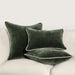 Villa By Classic Home - Sld Heirloom Velvet Forest Green 14X20 Pillow - Set of 2 - V290178 - GreatFurnitureDeal