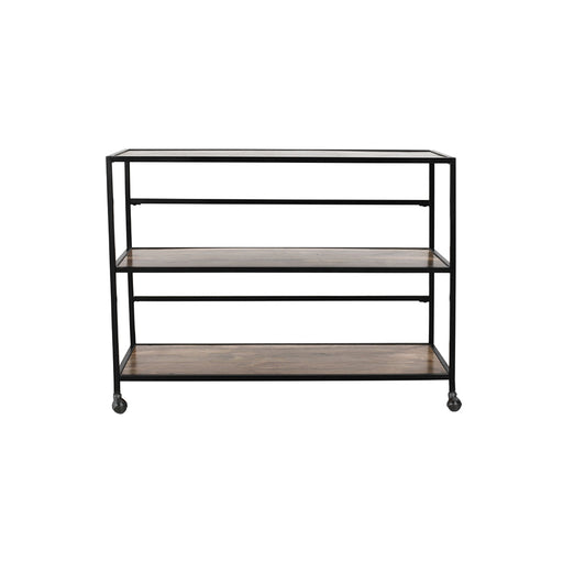 Classic Home - Glendora Rack in Black Natural - V300001 - GreatFurnitureDeal