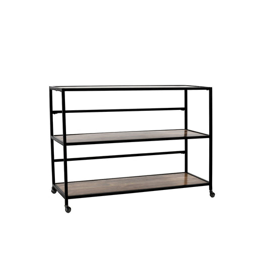Classic Home - Glendora Rack in Black Natural - V300001 - GreatFurnitureDeal