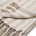 Classic Home - TC Linna Ivory/Natural Throw 50x70 - V300027 - GreatFurnitureDeal