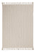 Classic Home - TC Linna Ivory/Natural Throw 50x70 - V300027 - GreatFurnitureDeal