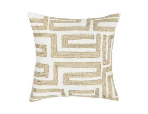 Classic Home Furniture -  VC Mateo Metallic Gold/Ivory 22X22 Pillows (Set of 2) - V300038 - GreatFurnitureDeal